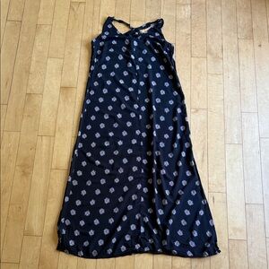 GAP Black and White Floral Maxi Dress